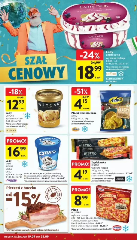 Intermarche - gazetka promocyjna Gazetka od czwartku 19.09 do środy 25.09 - strona 18