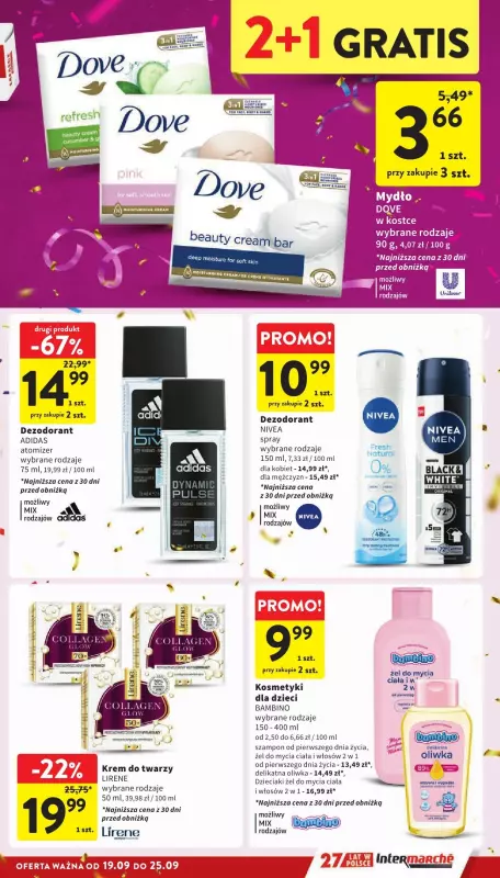 Intermarche - gazetka promocyjna Gazetka od czwartku 19.09 do środy 25.09 - strona 35