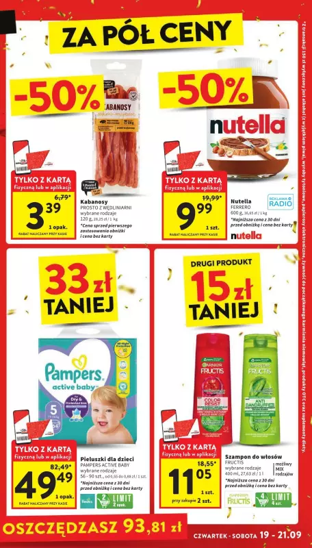 Intermarche - gazetka promocyjna Gazetka od czwartku 19.09 do środy 25.09 - strona 3