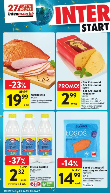 Intermarche - gazetka promocyjna Gazetka od czwartku 19.09 do środy 25.09 - strona 46