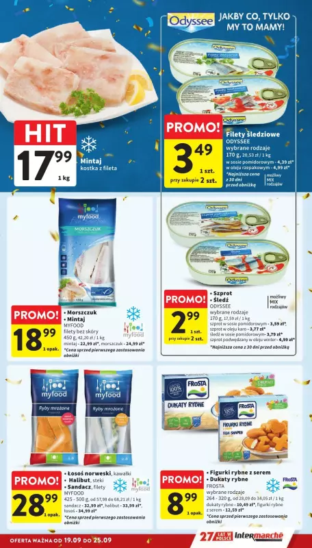 Intermarche - gazetka promocyjna Gazetka od czwartku 19.09 do środy 25.09 - strona 17