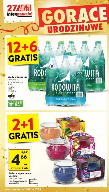 Intermarche - gazetka promocyjna Gazetka od czwartku 19.09 do środy 25.09 - strona 6