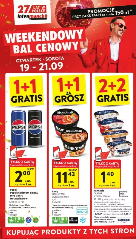 Intermarche - gazetka promocyjna Gazetka od czwartku 19.09 do środy 25.09 - strona 2