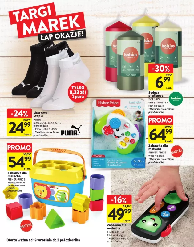 Intermarche - gazetka promocyjna Katalog Targi Marek od czwartku 19.09 do środy 02.10 - strona 22