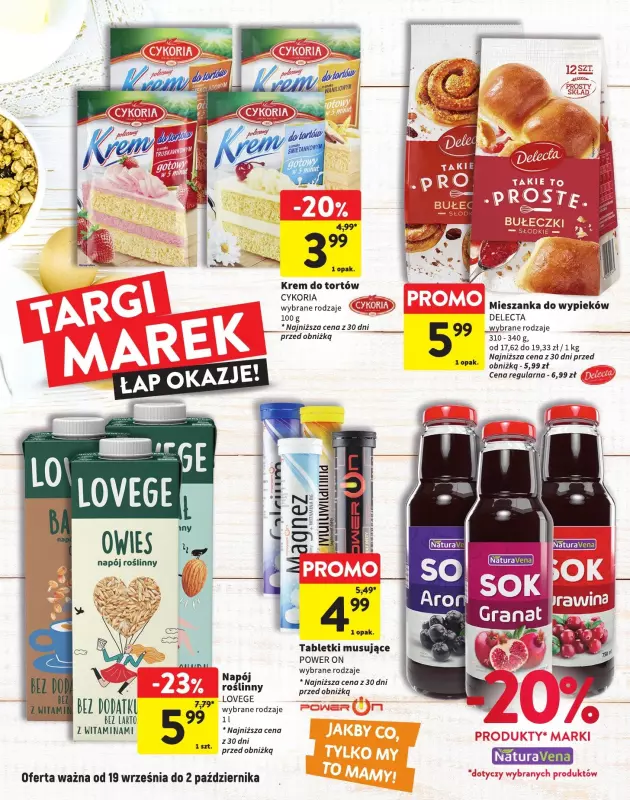 Intermarche - gazetka promocyjna Katalog Targi Marek od czwartku 19.09 do środy 02.10 - strona 14