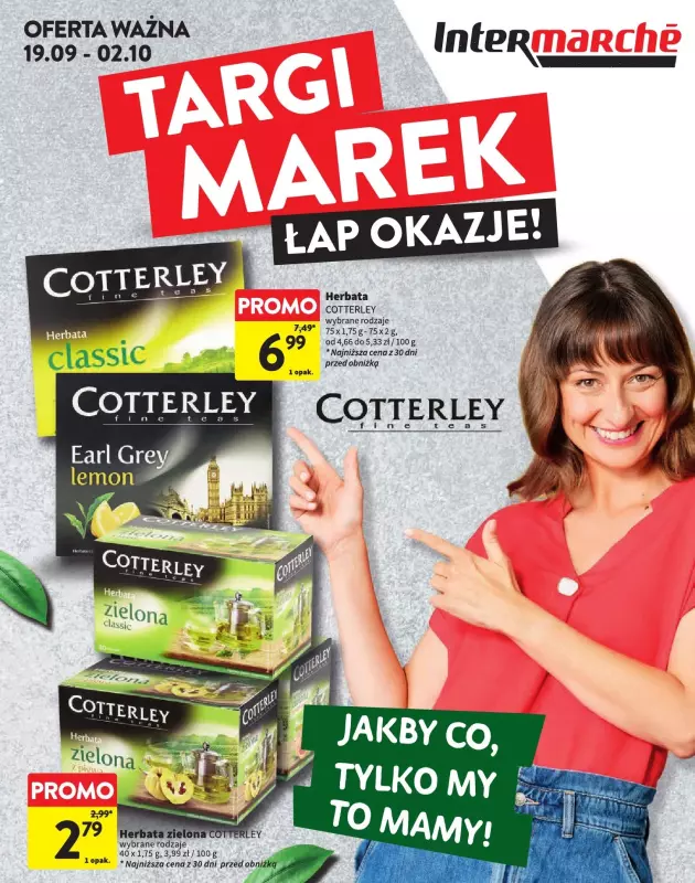 Intermarche - gazetka promocyjna Katalog Targi Marek od czwartku 19.09 do środy 02.10