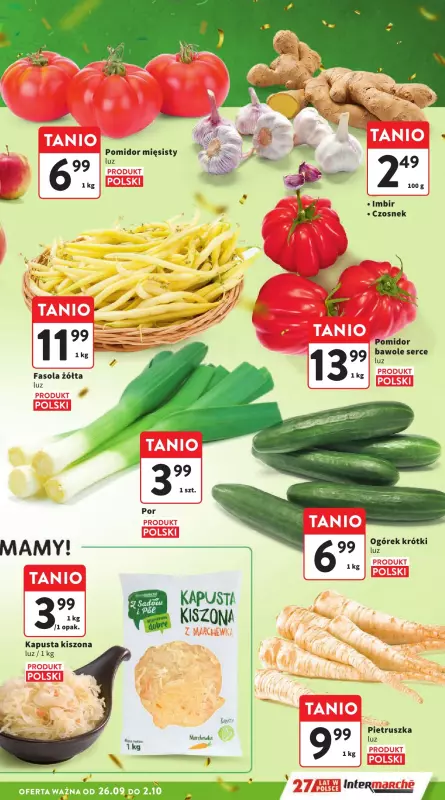 Intermarche - gazetka promocyjna Gazetka od czwartku 26.09 do środy 02.10 - strona 11