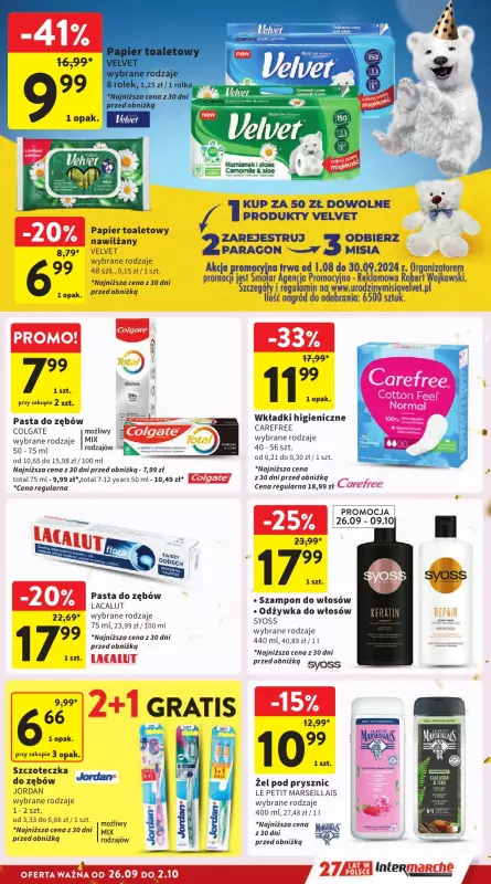 Intermarche - gazetka promocyjna Gazetka od czwartku 26.09 do środy 02.10 - strona 37