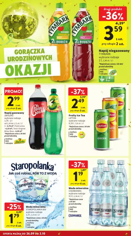 Intermarche - gazetka promocyjna Gazetka od czwartku 26.09 do środy 02.10 - strona 30