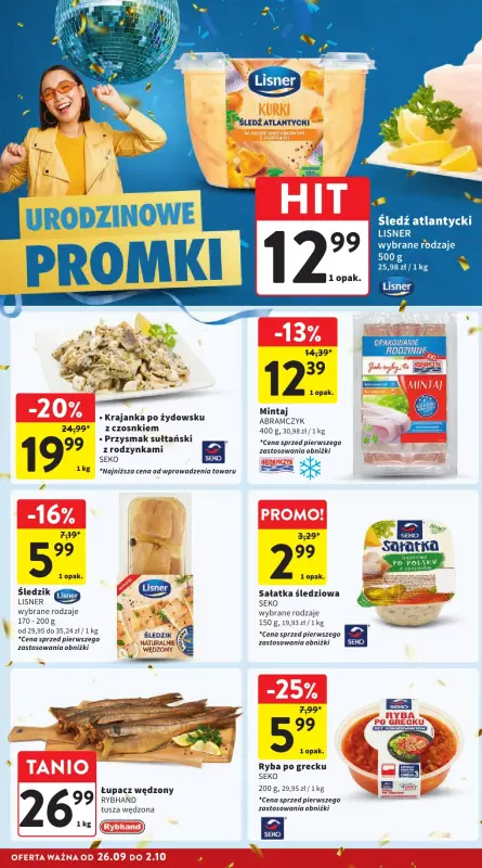 Intermarche - gazetka promocyjna Gazetka od czwartku 26.09 do środy 02.10 - strona 16