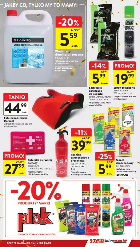 Intermarche - gazetka promocyjna Gazetka od czwartku 10.10 do środy 16.10 - strona 39