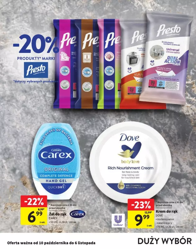 Intermarche - gazetka promocyjna Znicze od czwartku 10.10 do środy 06.11 - strona 14