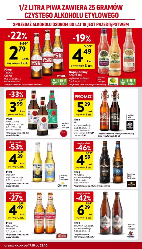 Intermarche - gazetka promocyjna Gazetka od czwartku 17.10 do środy 23.10 - strona 30