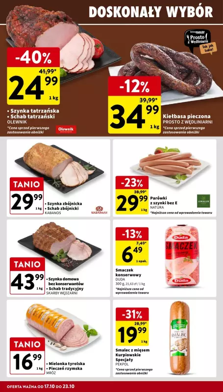 Intermarche - gazetka promocyjna Gazetka od czwartku 17.10 do środy 23.10 - strona 14