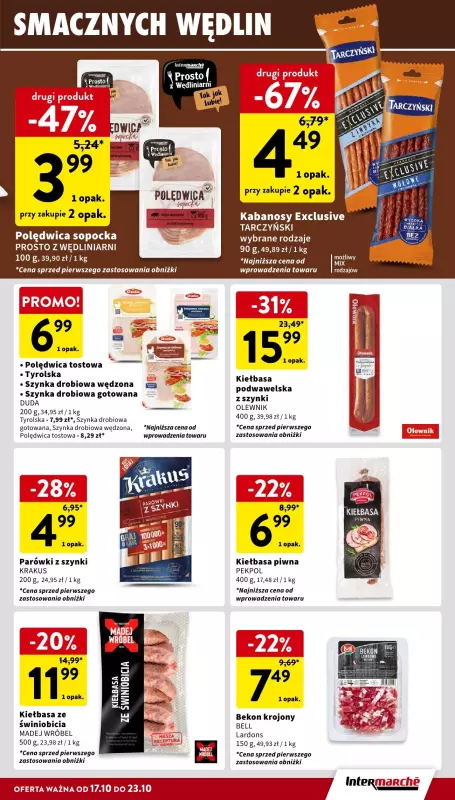 Intermarche - gazetka promocyjna Gazetka od czwartku 17.10 do środy 23.10 - strona 15