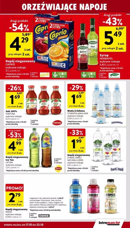 Intermarche - gazetka promocyjna Gazetka od czwartku 17.10 do środy 23.10 - strona 27