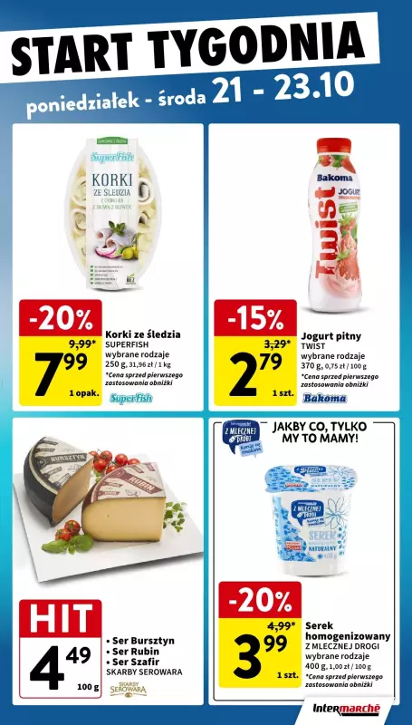 Intermarche - gazetka promocyjna Gazetka od czwartku 17.10 do środy 23.10 - strona 43