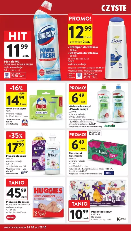 Intermarche - gazetka promocyjna Gazetka od czwartku 24.10 do wtorku 29.10 - strona 34