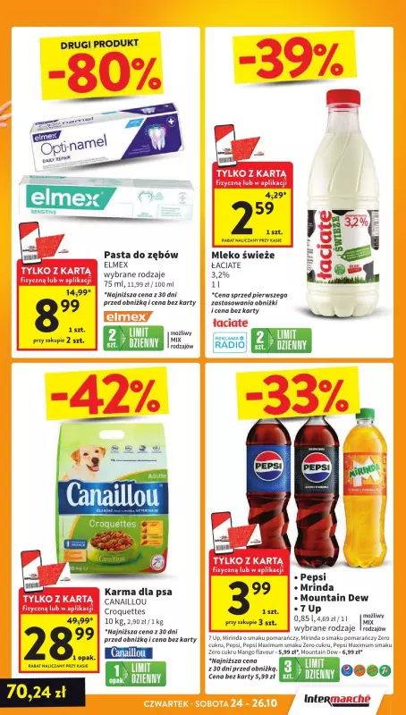 Intermarche - gazetka promocyjna Gazetka od czwartku 24.10 do wtorku 29.10 - strona 3