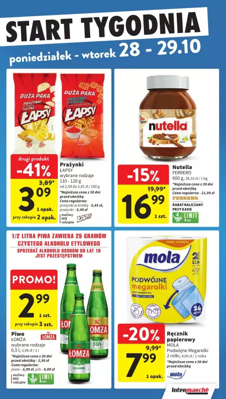 Intermarche - gazetka promocyjna Gazetka od czwartku 24.10 do wtorku 29.10 - strona 43