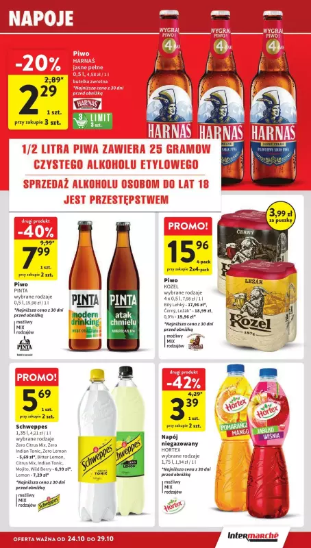 Intermarche - gazetka promocyjna Gazetka od czwartku 24.10 do wtorku 29.10 - strona 31