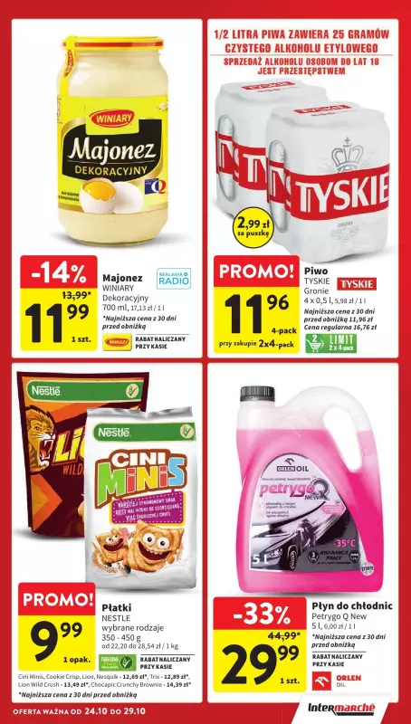 Intermarche - gazetka promocyjna Gazetka od czwartku 24.10 do wtorku 29.10 - strona 5