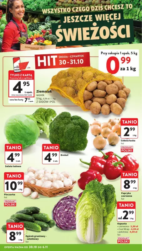 Intermarche - gazetka promocyjna Gazetka od środy 30.10 do środy 06.11 - strona 10