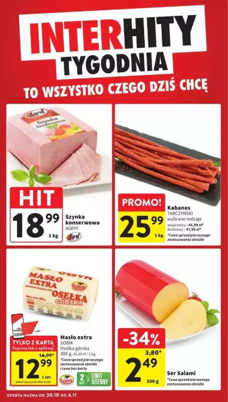 Intermarche - gazetka promocyjna Gazetka od środy 30.10 do środy 06.11 - strona 8