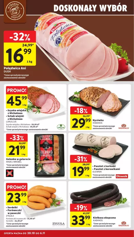 Intermarche - gazetka promocyjna Gazetka od środy 30.10 do środy 06.11 - strona 16