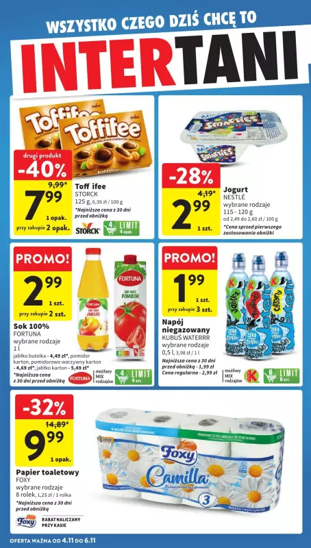 Intermarche - gazetka promocyjna Gazetka od środy 30.10 do środy 06.11 - strona 42