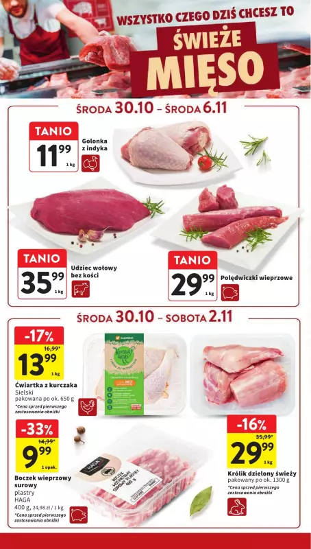 Intermarche - gazetka promocyjna Gazetka od środy 30.10 do środy 06.11 - strona 14