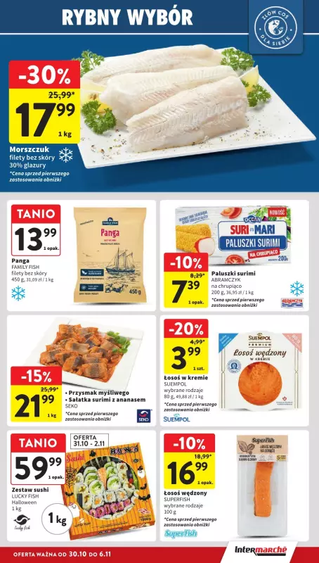 Intermarche - gazetka promocyjna Gazetka od środy 30.10 do środy 06.11 - strona 13