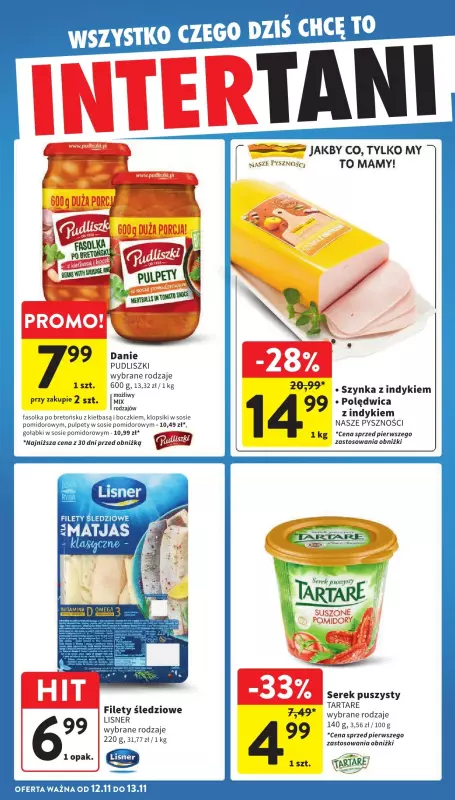 Intermarche - gazetka promocyjna Gazetka od czwartku 07.11 do środy 13.11 - strona 42