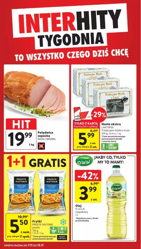 Intermarche - gazetka promocyjna Gazetka od czwartku 07.11 do środy 13.11 - strona 4