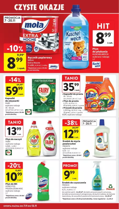 Intermarche - gazetka promocyjna Gazetka od czwartku 07.11 do środy 13.11 - strona 34