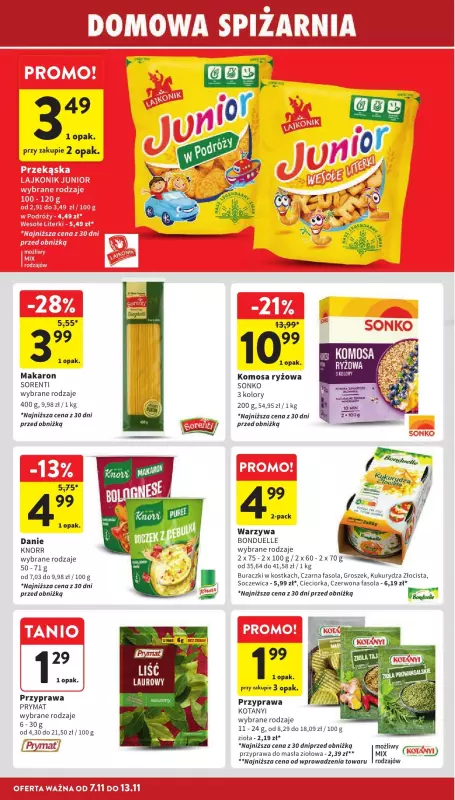 Intermarche - gazetka promocyjna Gazetka od czwartku 07.11 do środy 13.11 - strona 28