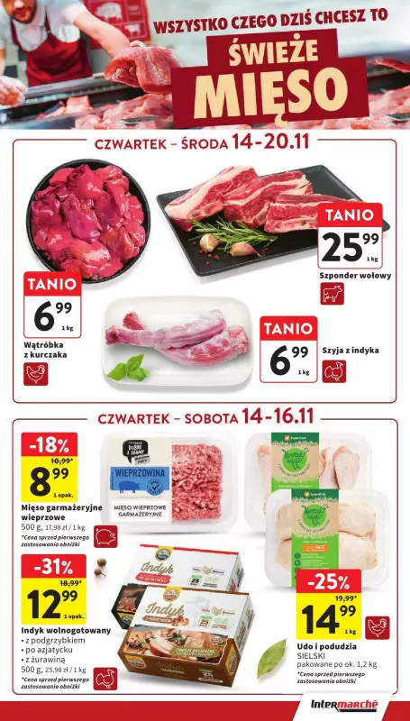 Intermarche - gazetka promocyjna Gazetka od czwartku 14.11 do środy 20.11 - strona 19