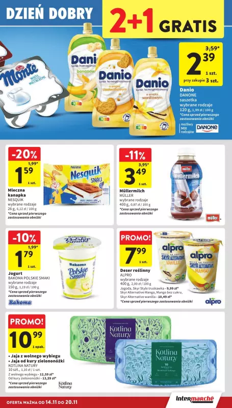 Intermarche - gazetka promocyjna Gazetka od czwartku 14.11 do środy 20.11 - strona 23