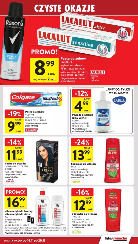 Intermarche - gazetka promocyjna Gazetka od czwartku 14.11 do środy 20.11 - strona 39