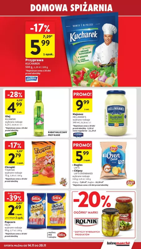 Intermarche - gazetka promocyjna Gazetka od czwartku 14.11 do środy 20.11 - strona 31