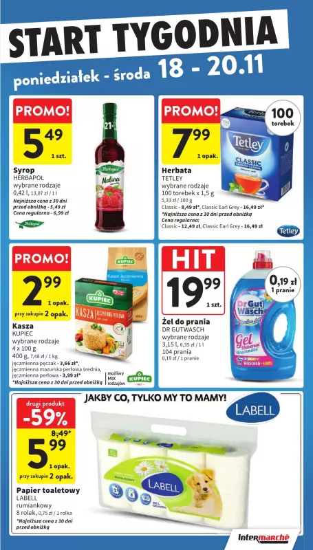 Intermarche - gazetka promocyjna Gazetka od czwartku 14.11 do środy 20.11 - strona 47