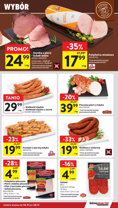 Intermarche - gazetka promocyjna Gazetka od czwartku 14.11 do środy 20.11 - strona 21