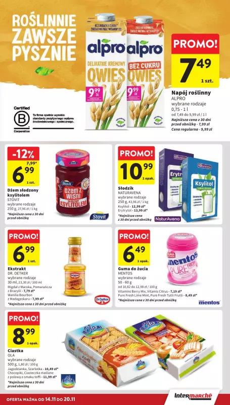 Intermarche - gazetka promocyjna Gazetka od czwartku 14.11 do środy 20.11 - strona 33