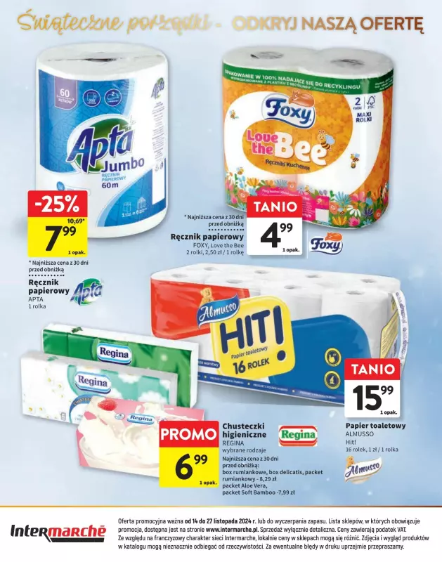 Intermarche - gazetka promocyjna Świąteczne inspiracje - Katalog  do środy 27.11 - strona 28