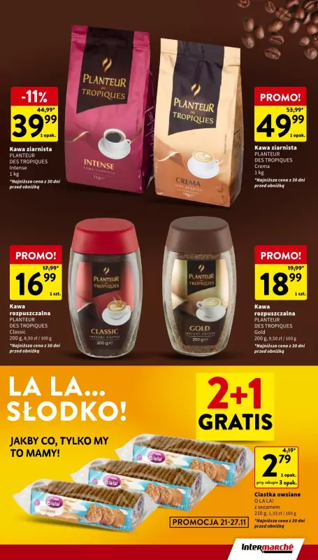 Intermarche - gazetka promocyjna Gazetka od czwartku 21.11 do środy 27.11 - strona 27