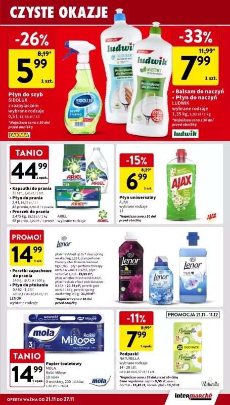 Intermarche - gazetka promocyjna Gazetka od czwartku 21.11 do środy 27.11 - strona 35