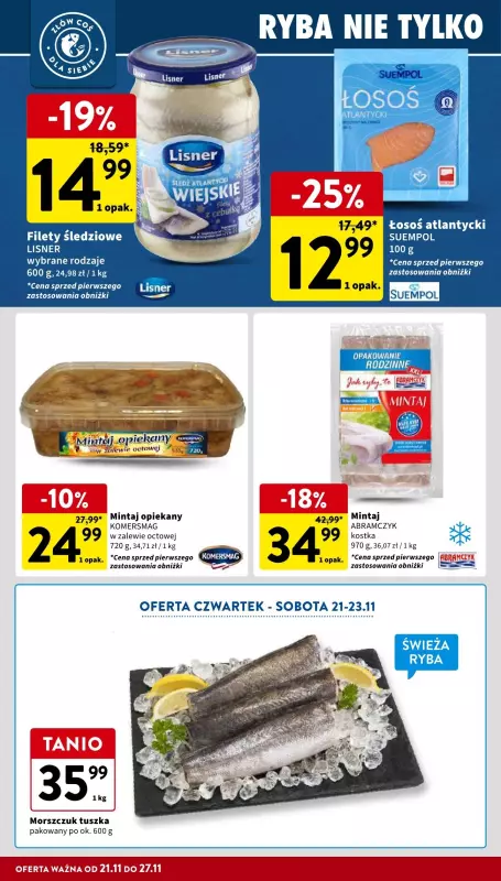 Intermarche - gazetka promocyjna Gazetka od czwartku 21.11 do środy 27.11 - strona 18