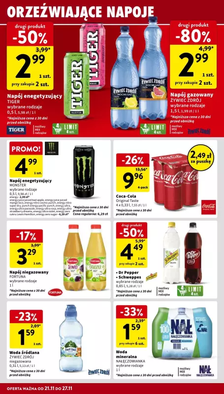 Intermarche - gazetka promocyjna Gazetka od czwartku 21.11 do środy 27.11 - strona 32