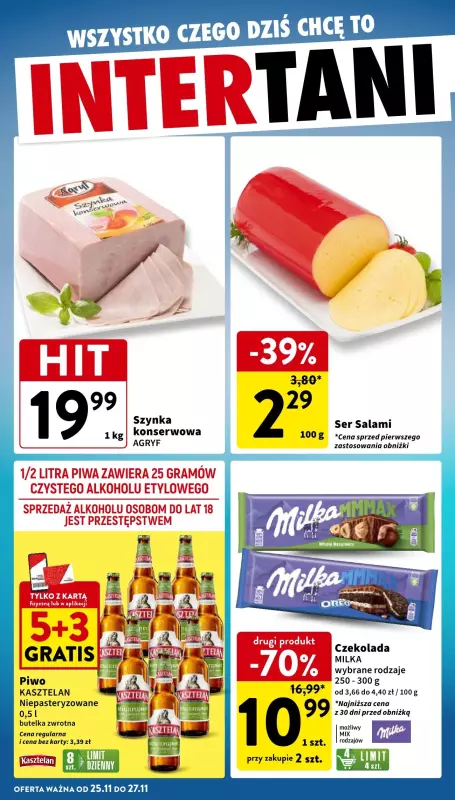 Intermarche - gazetka promocyjna Gazetka od czwartku 21.11 do środy 27.11 - strona 46