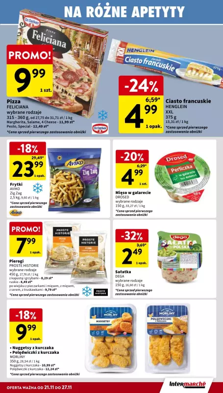 Intermarche - gazetka promocyjna Gazetka od czwartku 21.11 do środy 27.11 - strona 21